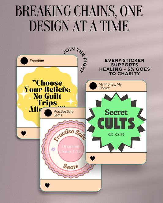 The Story Behind My First 3 Stickers: Healing, Humour & Hope in Every Design