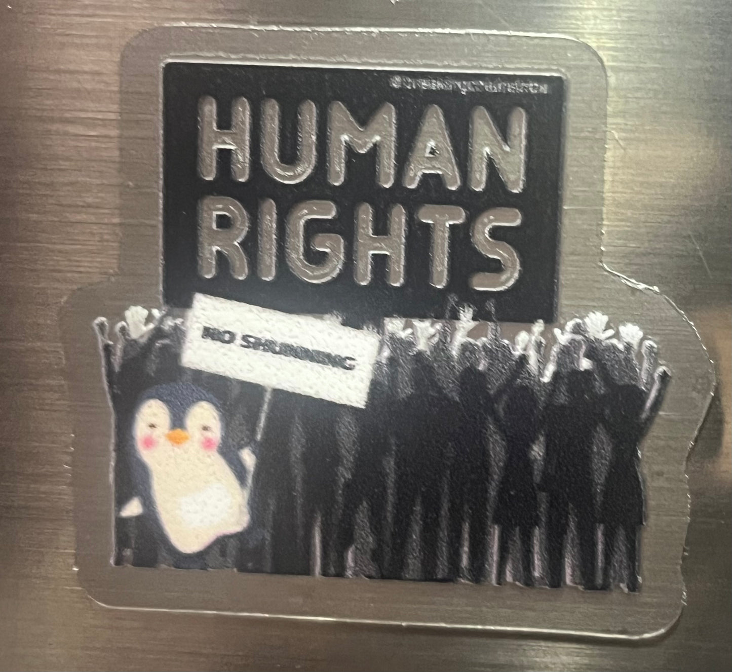 Oopsie - No Shunning Human Rights Sticker