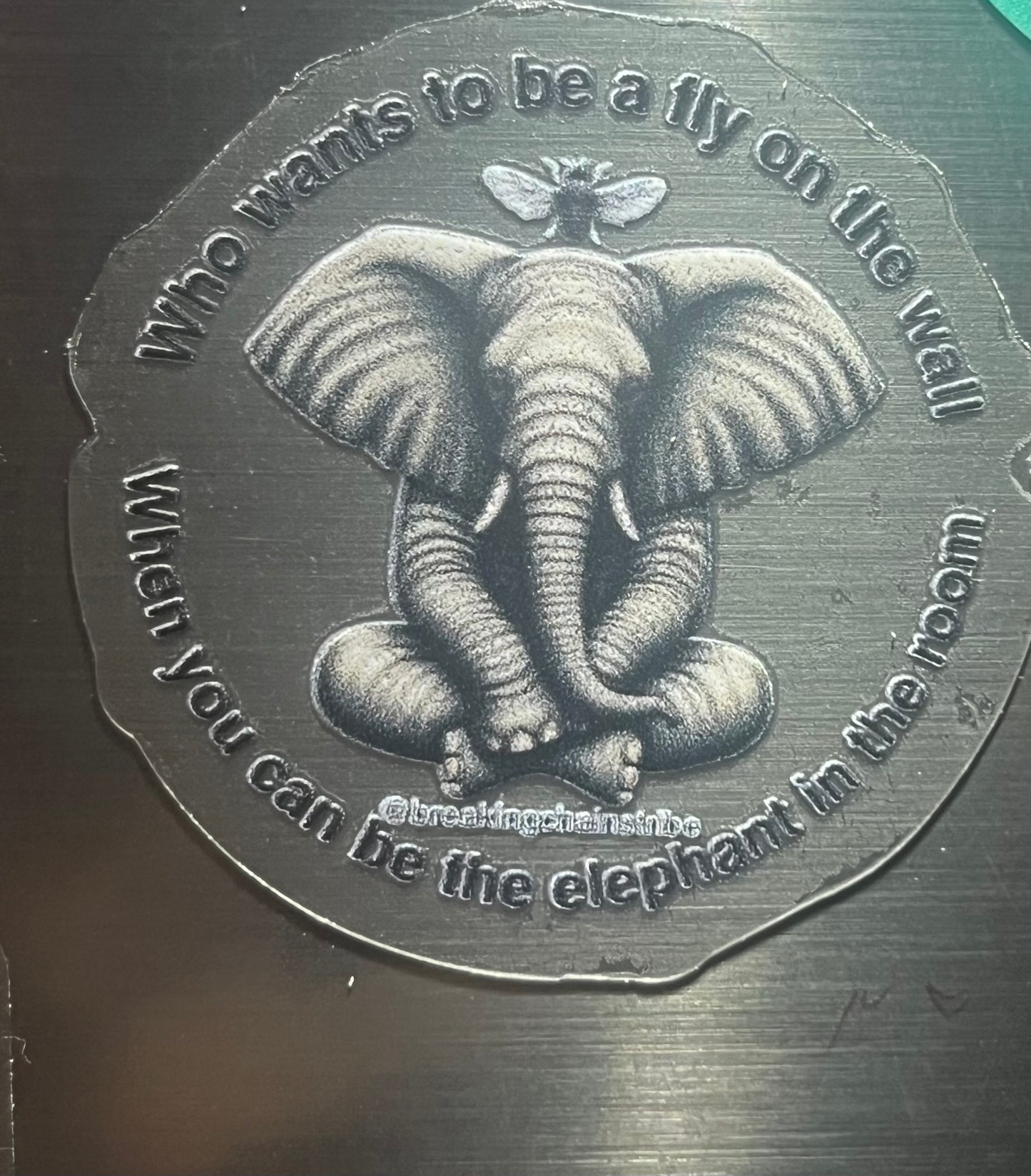 Oopsie - Elephant in the Room Sticker