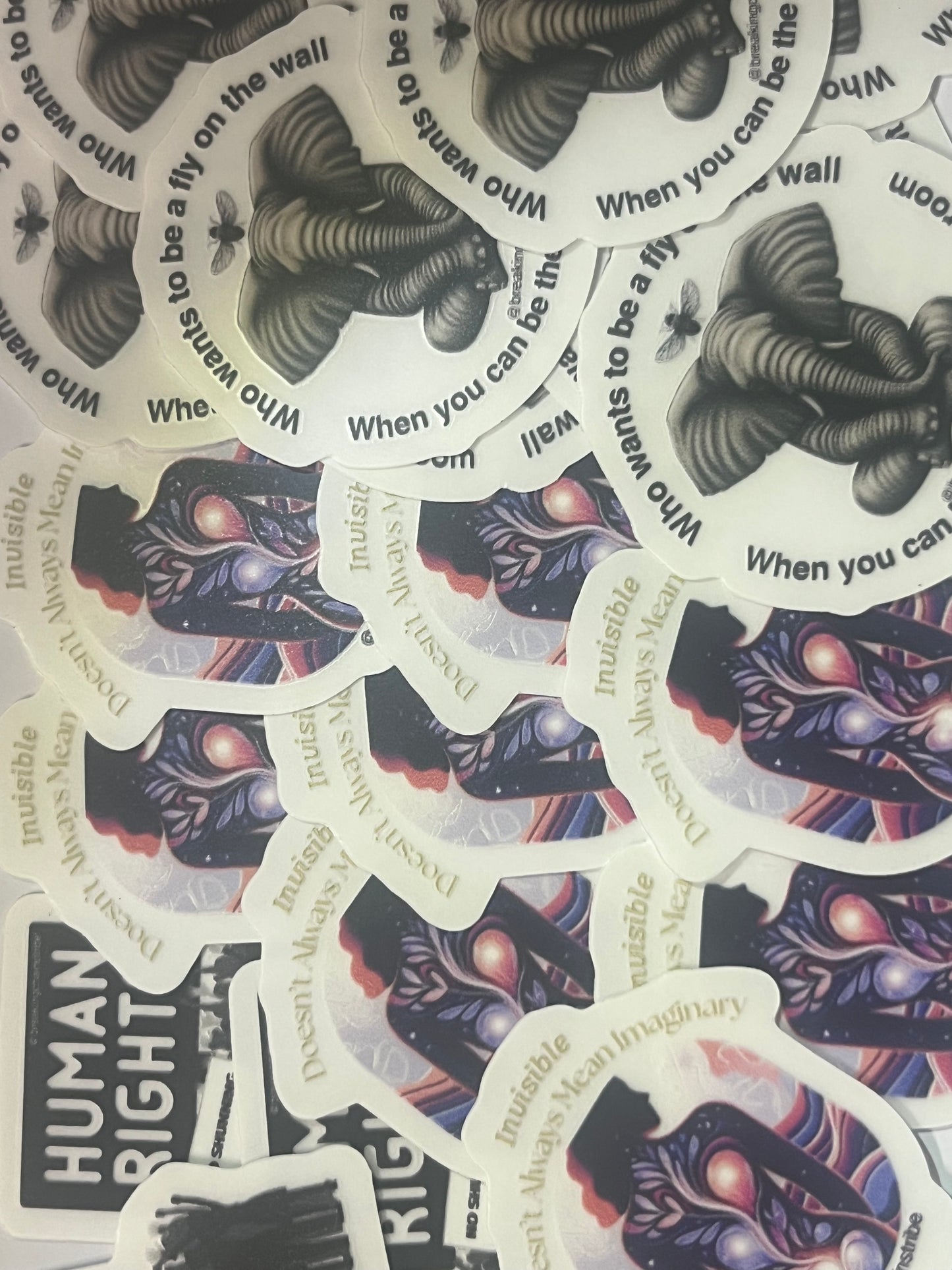 Oopsie - Elephant in the Room Sticker