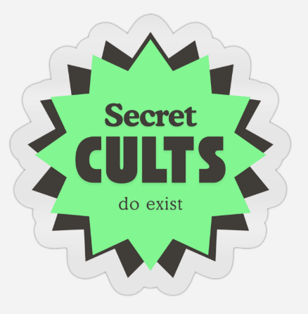 Secrets Are Out - Vinyl Sticker (5cm x 5cm)