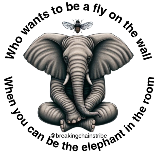 Oopsie - Elephant in the Room Sticker